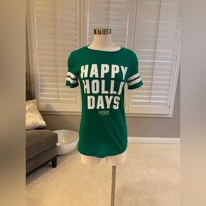 Victoria’s Secret PINK Happy Hola Days Tee (Size XS) NWT